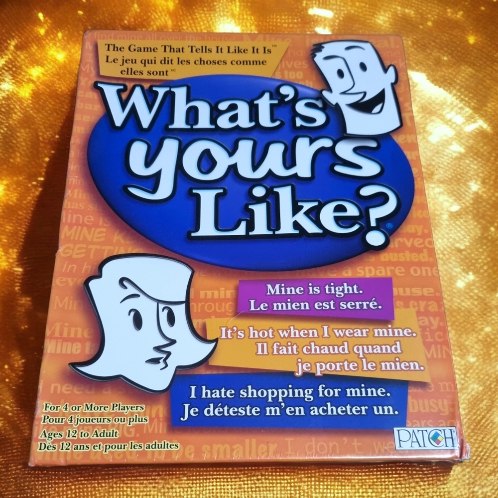 🆕What's Yours Like? Party Card Game